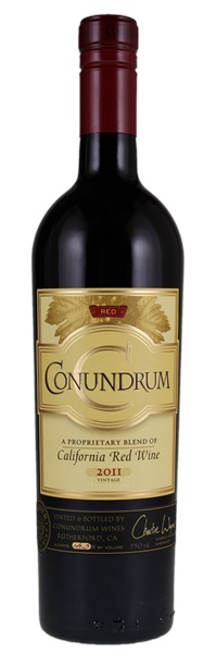 2011 Conundrum California Red Wine (Screwcap), 750ml