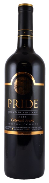 2011 Pride Mountain Cabernet Franc, 750ml