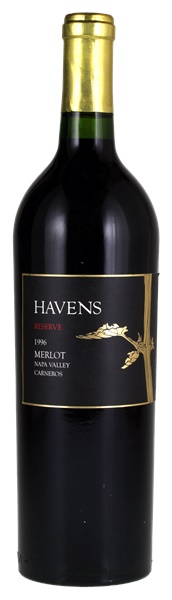 1996 Havens Reserve Merlot, 750ml