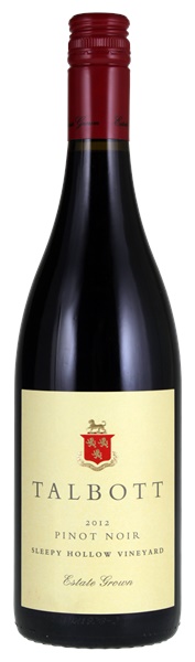 2012 Talbott Sleepy Hollow Vineyard Pinot Noir (Screwcap), 750ml
