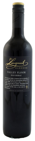 2010 Langmeil Valley Floor Shiraz	 (Screwcap), 750ml
