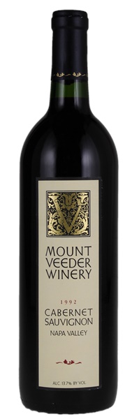 1992 Mount Veeder Cabernet Sauvignon, 750ml