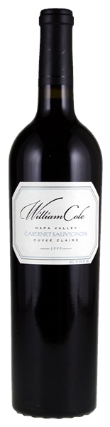 1999 William Cole Cuvee Claire Cabernet Sauvignon, 750ml