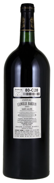 2003 Château Leoville-Barton, 1.5ltr