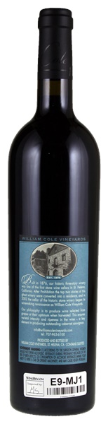 2010 William Cole Cuvee Claire Cabernet Sauvignon, 750ml