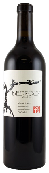 2012 Bedrock Wine Company Monte Rosso Vineyard Zinfandel, 750ml