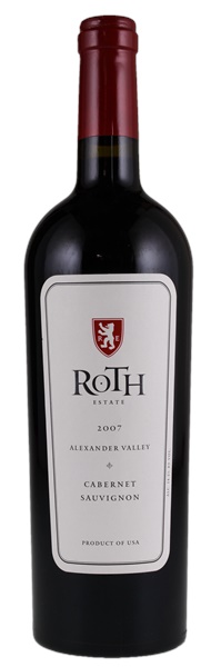 2007 Roth Estate Alexander Valley Cabernet Sauvignon, 750ml