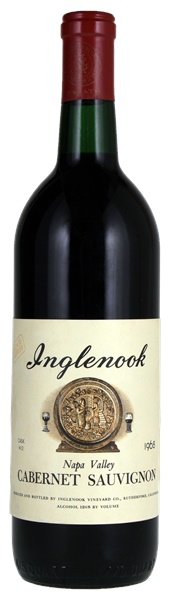 1968 Inglenook Cabernet Sauvignon Cask H12, 750ml