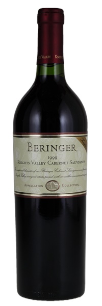 1999 Beringer Knights Valley Cabernet Sauvignon, 750ml