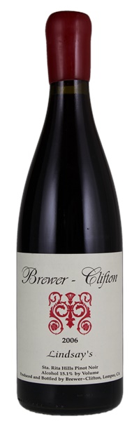 2006 Brewer-Clifton Lindsay's Pinot Noir, 750ml