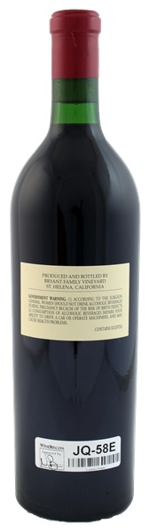 2011 Bryant Family Vineyard Cabernet Sauvignon, 750ml