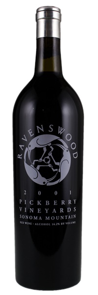 2001 Ravenswood Pickberry Vineyard, 750ml
