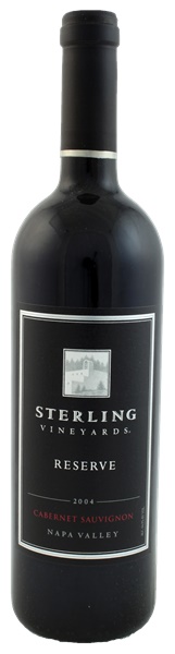 2004 Sterling Vineyards Reserve Cabernet Sauvignon, 750ml