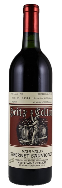 1988 Heitz Bella Oaks Vineyard Cabernet Sauvignon, 750ml