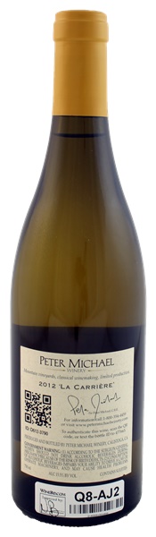 2012 Peter Michael La Carriere Chardonnay, 750ml