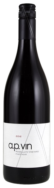 2012 A.P. Vin Rosella's Vineyard Pinot Noir (Screwcap), 750ml