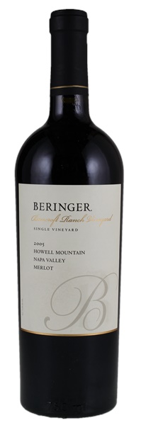 2005 Beringer Bancroft Ranch Howell Mountain Merlot, 750ml
