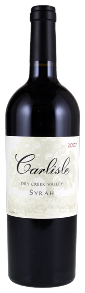 2007 Carlisle Dry Creek Valley Syrah, 750ml