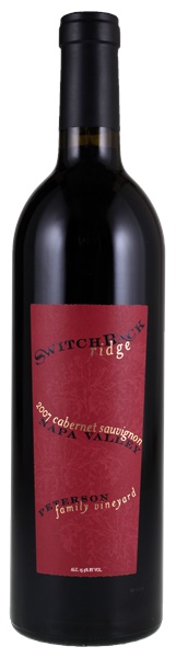 2007 Switchback Ridge Peterson Family Vineyard Cabernet Sauvignon, 750ml