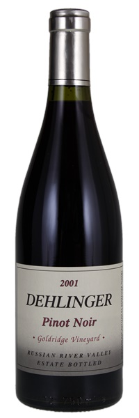 2001 Dehlinger Goldridge Vineyard Pinot Noir, 750ml