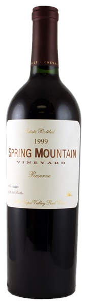1999 Spring Mountain Reserve Red, 750ml