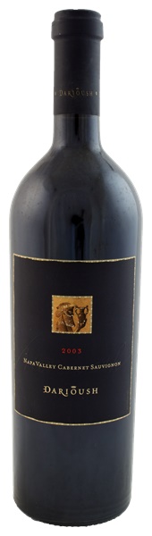 2003 Darioush Signature Cabernet Sauvignon (Blue Label), 750ml