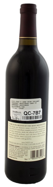 2008 Stag's Leap Wine Cellars Cask 23, 750ml