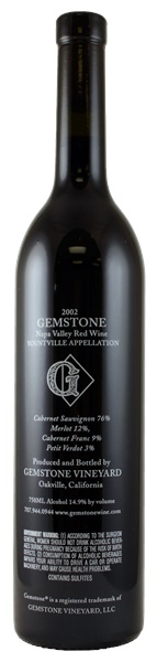 2002 Gemstone Proprietary Red, 750ml