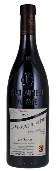 2004 Roger Sabon Châteauneuf-du-Pape Cuvee Prestige, 750ml