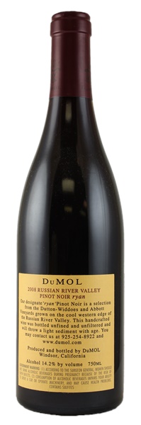 2008 DuMOL Ryan Pinot Noir, 750ml