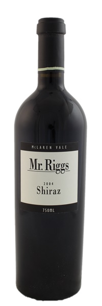 2004 Mr Riggs Shiraz, 750ml