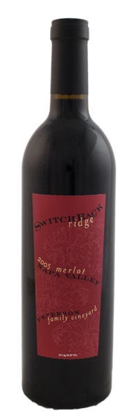 2005 Switchback Ridge Peterson Family Vineyard Merlot, 750ml
