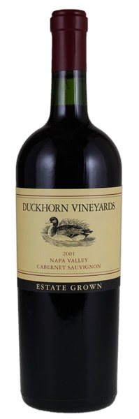 2001 Duckhorn Vineyards Estate Grown Cabernet Sauvignon, 750ml