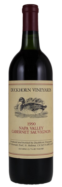 1990 Duckhorn Vineyards Cabernet Sauvignon, 750ml