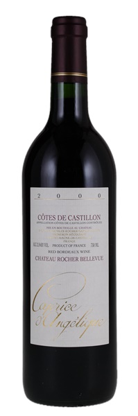2000 Château Rocher Bellevue Caprice D'angelique, 750ml