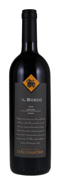 2004 Tenimenti d'Alessandro Cortona Il Bosco Syrah, 750ml
