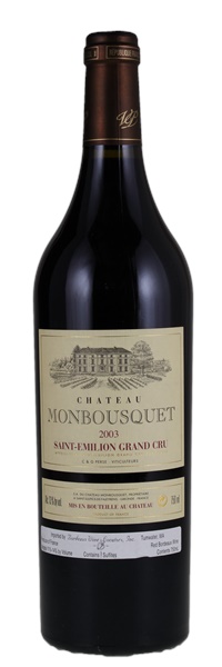 2003 Château Monbousquet, 750ml