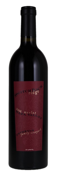 2006 Switchback Ridge Peterson Family Vineyard Merlot, 750ml