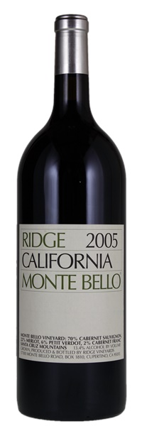 2005 Ridge Monte Bello, 1.5ltr