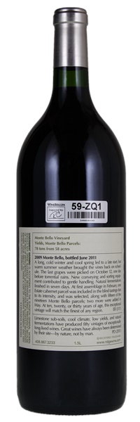 2009 Ridge Monte Bello, 1.5ltr