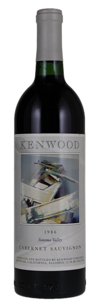1986 Kenwood Artist Series Cabernet Sauvignon, 750ml