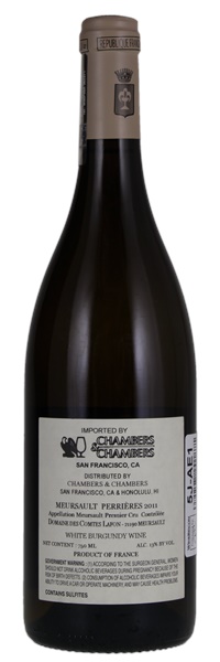 2011 Comtes Lafon Meursault Les Perrières, 750ml