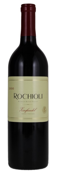 2000 Rochioli Sodini Vineyard Zinfandel, 750ml