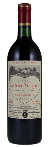 1988 Château Calon-Segur, 750ml