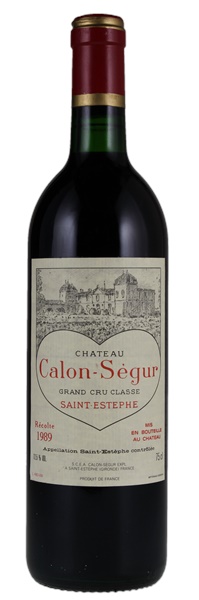 1989 Château Calon-Segur, 750ml