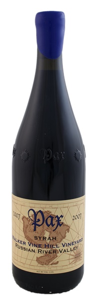 2007 Pax Walker Vine Hill Vineyard Syrah, 750ml