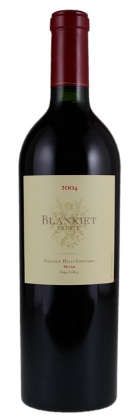 2004 Blankiet Estate Paradise Hills Vineyard Merlot, 750ml