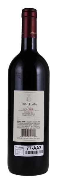 2007 Tenuta Dell'Ornellaia Ornellaia, 750ml