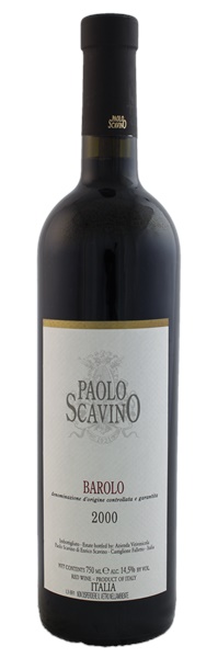 2000 Paolo Scavino Barolo, 750ml