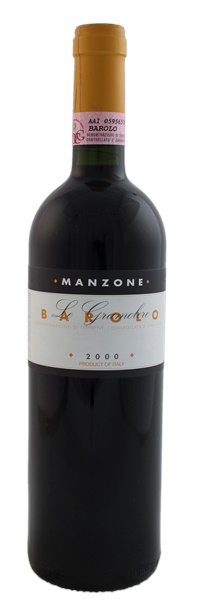 2000 Giovanni Manzone Barolo Le Gramolere, 750ml